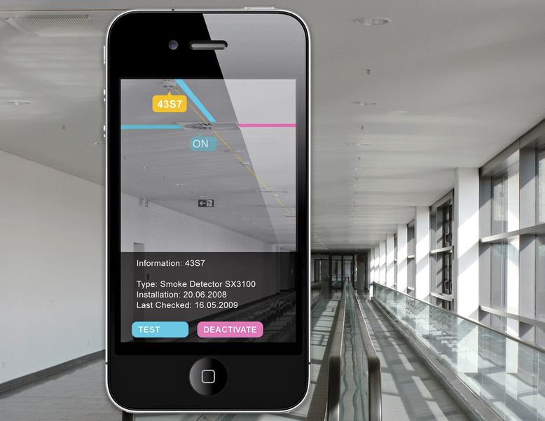 Bild 8: Mit dem Smartphone Augmented Reality für Instandhaltung und Wartung nutzen. (Bild: Fraunhofer IGD)
