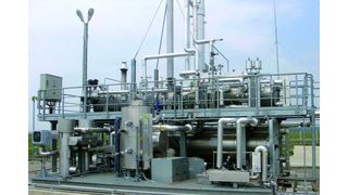 Eine der zwölf Gastrocknungsanlagen für Romgaz von EMS Bilder: Wanner (Archiv: Vogel Business Media)