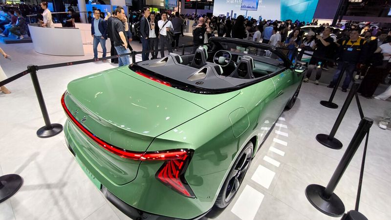 Über 600 PS kann der von der Elektro-Limousine Hongqi EH7 abgeleitete Aufschnitt stark sein. (Bild: sp-x)