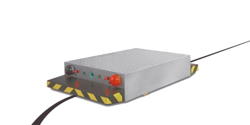 Bild 2: Auf dieser Basisplattform lassen sich die drei Varianten des Transportsystems konfigurieren.  Bild: Fanuc Robotics (Archiv: Vogel Business Media)