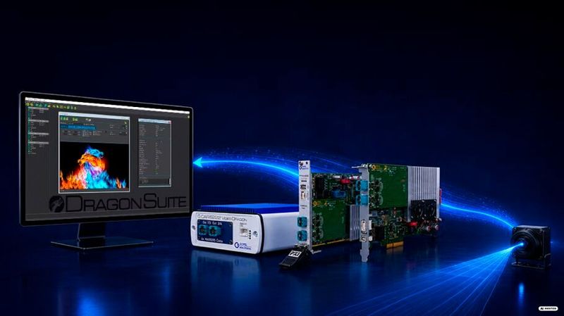 Das neue Modell des Video Dragon Testsets aus dem Hause Göpel electronic ermöglicht die Verifikation hochauflösender Industriekameras, Displaysysteme und Bildgebungseinheiten. (Bild:  Göpel electronic)