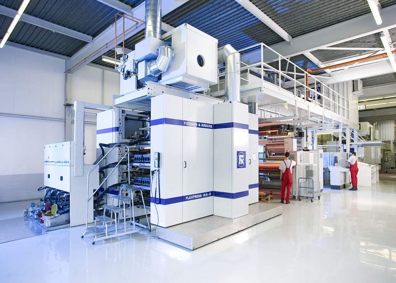 Hohe Anforderungen an die Instandhaltung stellt die Produktion beim Folienhersteller Maag. Bild: Maag (Archiv: Vogel Business Media)