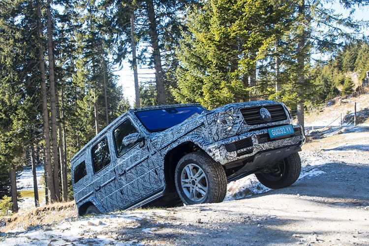 Die Offroad-Qualitäten bleiben wie viele Designelemente ebenfalls erhalten. (Mercedes-Benz)