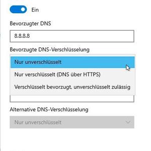 Auch Sicherheitsfunktionen für DNS stehen in Windows Server 2022 Essentials zur Verfügung.