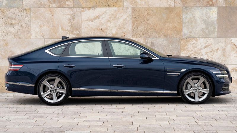 Wer den G80 in Vollausstattung haben will, hat den Grundpreis schnell um 20.000 Euro nach oben gedrückt. (Genesis)