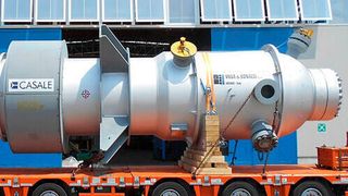 High Pressure stripper made with Uremium-29. (Casale)