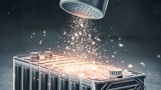 Mit einem Imidazolyl-Iodid-Salz haben Forscher aus China Lithium-Luft-Akkus verbessert. (Bild: ideogram.ai / KI-generiert)