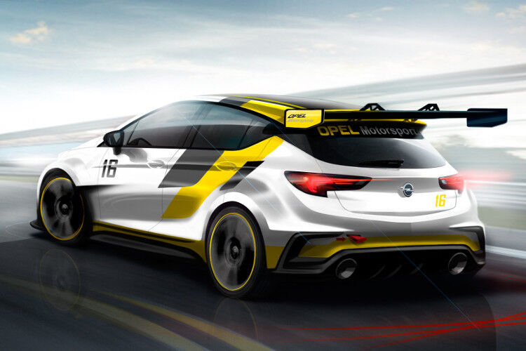 Die TCR-Serie startet im Rahmen der Formel 1. (Foto: Opel)