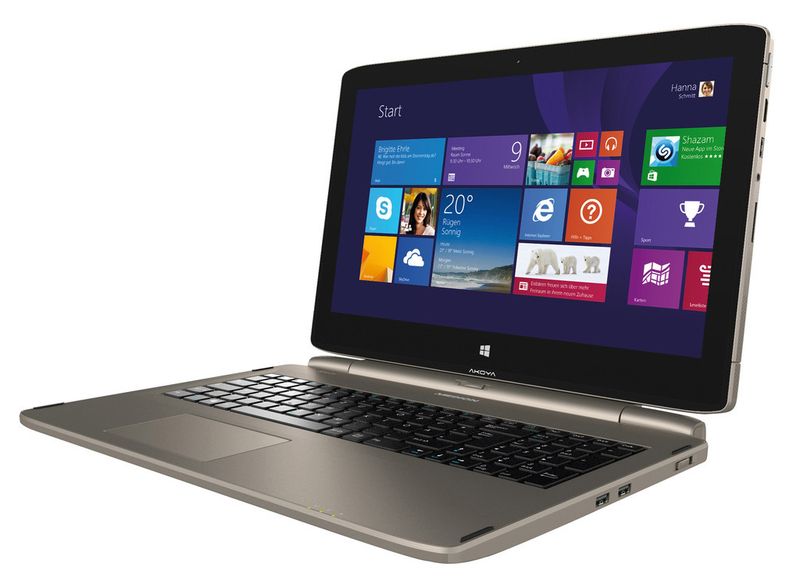 Als Betriebssytem ist Windows 8.1 aufgespielt. (Bild: Medion)
