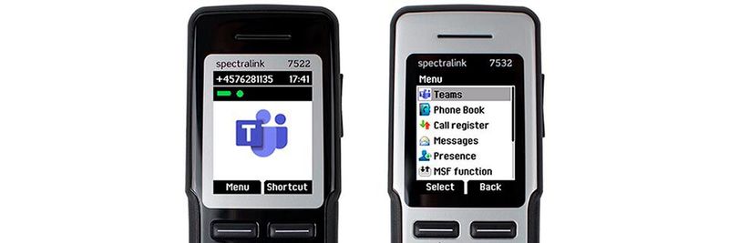 Das SIP-Gateway von Microsoft Teams ist jetzt in die DECT-Geräte von Spectralink integriert.(Bild:  Spectralink)
