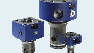 Die neue Rexroth-Ventilbaureihe mit Normeinbaubohrungen nach ISO 7368 setzt auf die konsequente Anwendung des Baukastenprinzips in der Hydraulik.  (Bild: Bosch Rexroth)
