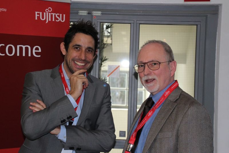 Stephan Aigner, Fujitsu (links) und Raymond Gumberger, Commvault (Bild: Fujitsu)