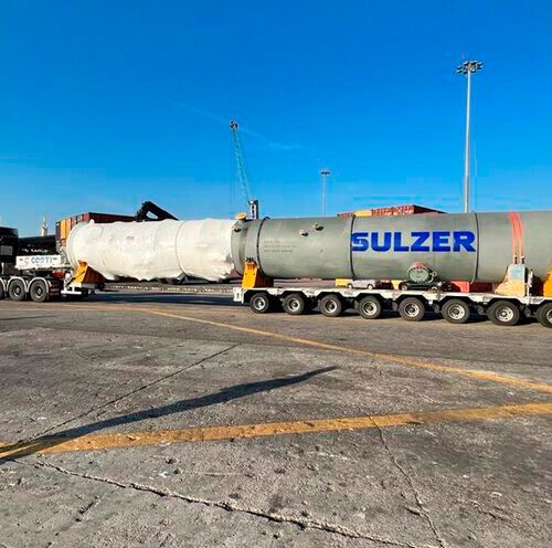 Sulzer Chemtech is providing process engineering and key equipment for the expansion of the DSI naphthalene downstream sector. (Source:  Sulzer Chemtech)