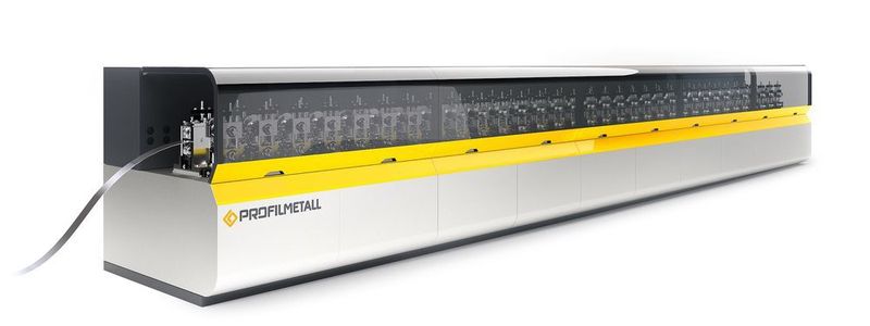 Unter dem Namen „Profilieren 4.1“ bietet Profilmetall ein neues Maschinenkonzept, das
technologische Neuerungen und Weiterentwicklungen mit einem modernen, frischen Design
verbindet. (Profilmetall)