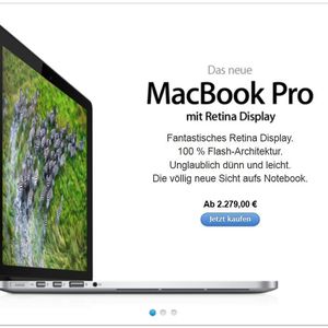 Den Button „Jetzt kaufen“ sollte man im Apple-Online-Store derzeit nicht so wörtlich nehmen, auch wenn er einen schnellen Einkauf suggeriert.