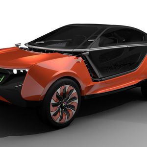 Merkmale des Lifestyle-Elektroautos sind unter anderem die erste Verscheibung mit Rundumsicht aus dem Kunststoff Polycarbonat und ein ganz neues Lichtkonzept.