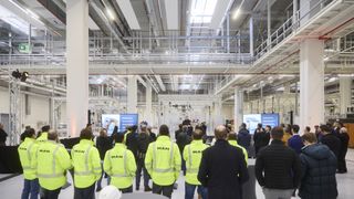 MAN hat in Nürnberg Richtfest für sein Batteriewerk gefeiert. (Bild: MAN Truck&Bus)