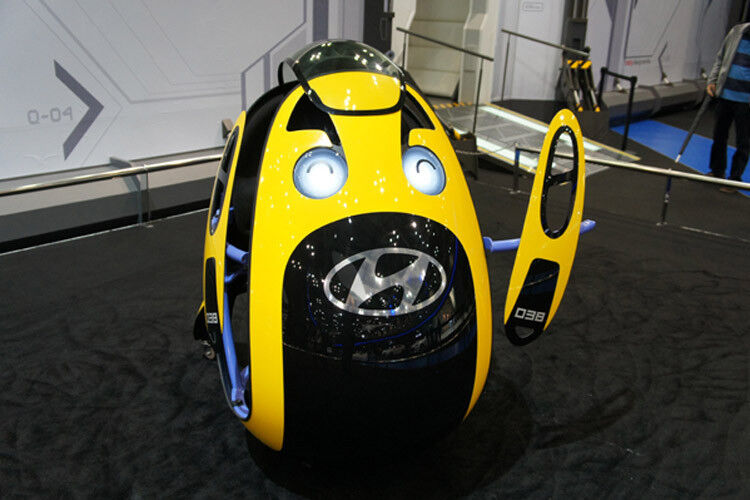 Hyundai hat ein fahrendes Ei gebaut. (Foto: Hyundai)