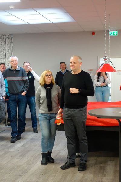 Am Vorabend begrüßten Heike und Jörg Fessel (beide AGANDO) alle schon angereisten Bosselfans. (Vogel IT-Medien GmbH)