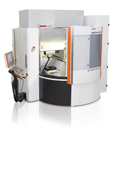 Die Mikron HSM 400  LP ist eine Highspeed-Fräsmaschine der neuesten Generation und das dritte Fräszentrum von GF Machining Solutions, das in Remchingen steht. (Bild: GF)