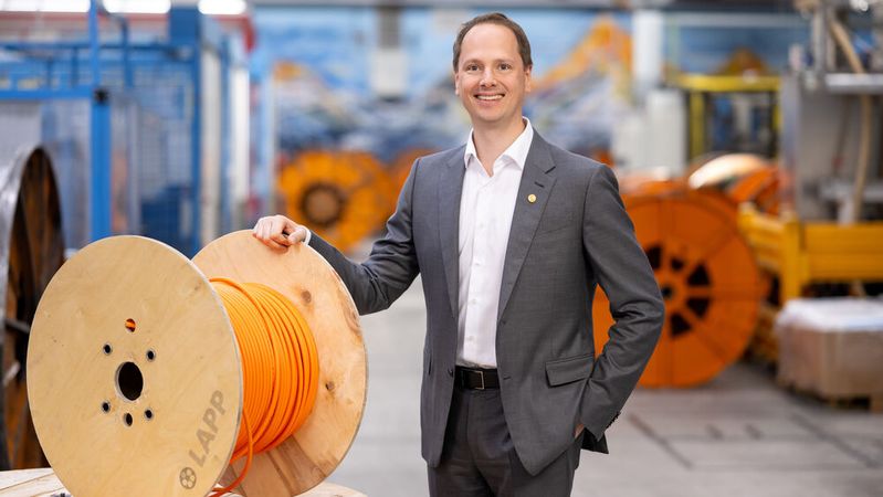 Matthias Lapp, CEO der Lapp Gruppe, sieht großes Potenzial im Taiwanesischen Markt.(Bild:  Lapp)