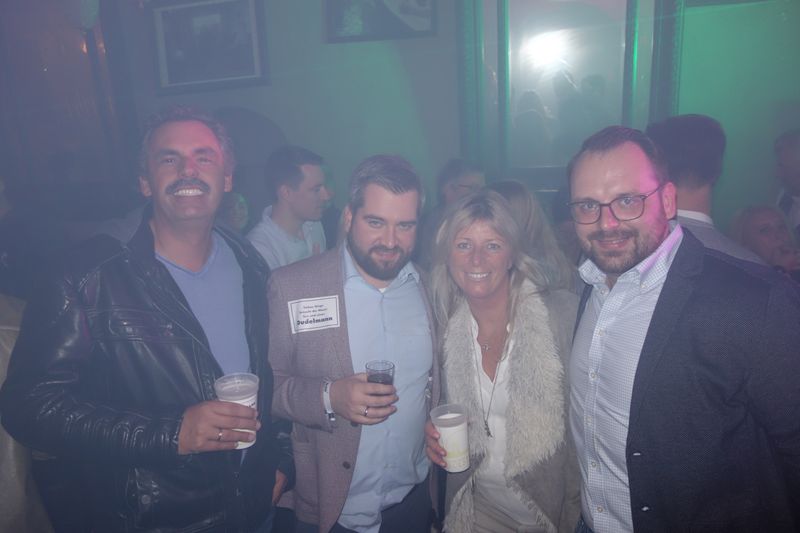 (l.) André und Dagmar Schneider, Netzwerke+Konzepte, mit Alexander Schulz und Christoph Preetz, ESET. (IT-BUSINESS)