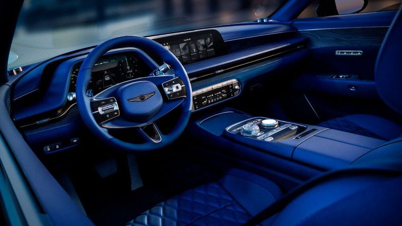 Im Interieur greifen die Designer von Genesis auf unterschiedliche Inspirationen zurück. (Bild: Genesis)