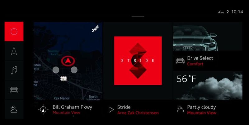 Integriertes Android-Betriebssystem im Audi Q8 sport concept: Alles im Blick (AUDI AG)