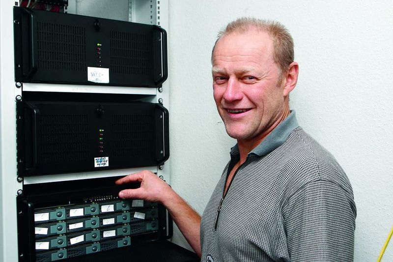 Karl Heinz Thiemann, Systemadministrator bei den Vogel IT-Medien (Archiv: Vogel Business Media)