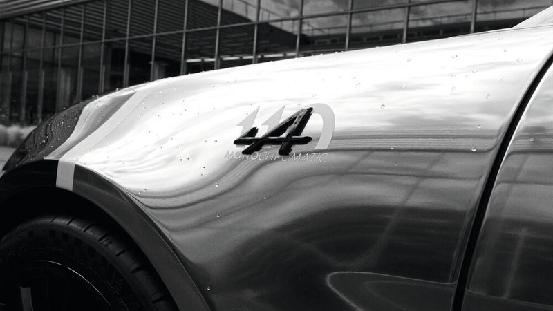 Natürlich stellt Cesar auch die Marke Alpine heraus. (Bild: Mathieu Cesar)