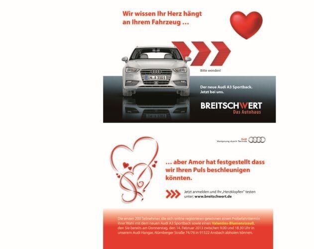 Für eine Valentinsaktion mussten sich die Kunden auf der Breitschwert-Internetseite registrieren. (Foto: Breitschwert)