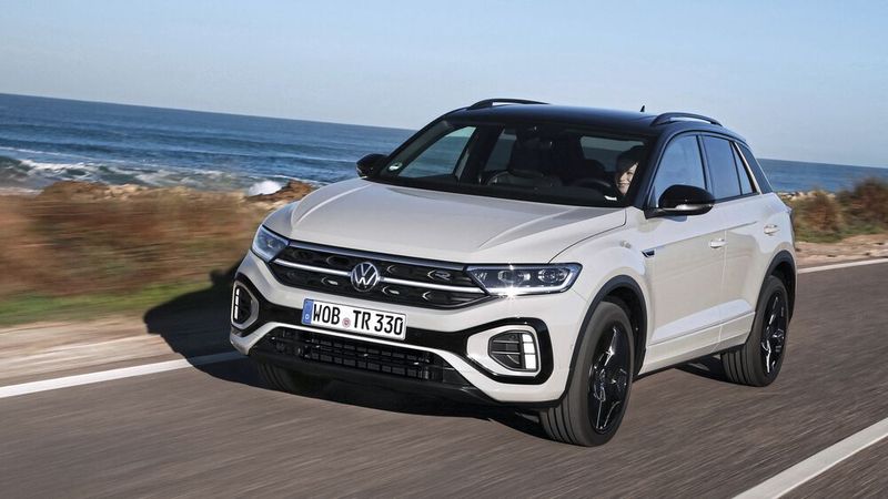 Platz eins bei den SUVs im Mai 2025: VW T-Roc mit 6.801 Neuzulassungen. (Bild: Volkswagen)