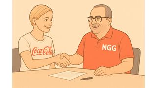 Über Wochen hat die Belegschaft von Coca-Cola für bessere Löhne gestreikt. Nun haben sich die NGG und der Softdrink-Konzern geeinigt. (Bild: KI-generiert)