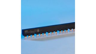 Mit Motorschutzschalterschienen von FTG sind Motorschutzschalter effizient verdrahtet. Sie bieten zuverlässigen Schutz vor Überlastungen des Elektromotors. (FTG)