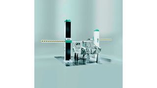 Charakteristisch für die RA-Baureihe ist die bodenebene Basisplatte, auf der die Führungssysteme angebracht sind. (Bild: Wenzel)