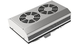 Das kompakte Elmeko-Kühlgerät PK 150 HK-EX funktioniert mit Peltiertechnik lageunabhängig, energiesparend und wartungsarm. Es ist zugelassen für explosionsgefährdete Gasbereiche der Kategorie 3.  (Elmeko)