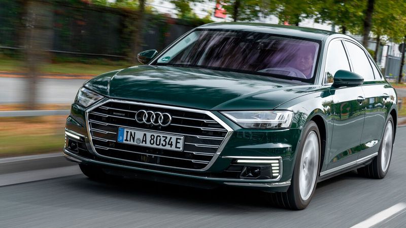 Der immerhin auch schon vier Jahre alte A8 60 TFSIe der Generation D5 landete mit etwas mehr Abstand auf Platz 3.  (Bild: Hersteller)