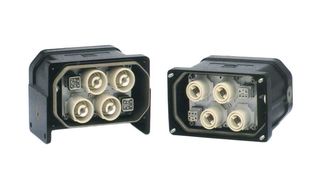 Hochstromsteckverbinder für die Industrie:  In der Bahntechnik haben diese Steckverbinder ihren festen Platz. Da heute aber die Anforderungen an die Leistungsdichte der Verbraucher steigen, finden Hochstromsteckverbinder zunehmend ihren Platz auch im allgemeinen Maschinenbau. (Archiv: Vogel Business Media)