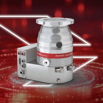 HiPace 300 M vacuum pump (Copyright: Pfeiffer Vacuum+Fab Solutions)