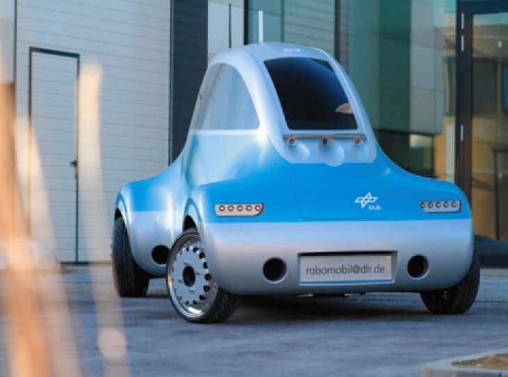 Das ROboMObil: wendig wie eine Krabbe (Bild: DLR)
