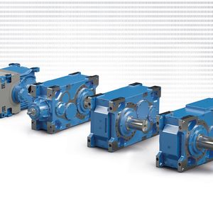 Aus dem Maxxdrive-Industriegetriebebaukasten lassen sich maßgeschneiderte Antriebssysteme konfigurieren.(Bild:  Nord Drivesystems)