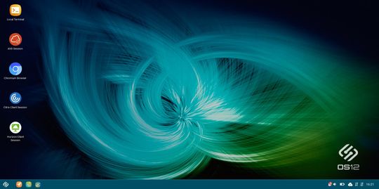 (Die Oberfläche des neuen Betriebssystems Igel OS 12. (Bild: Igel))