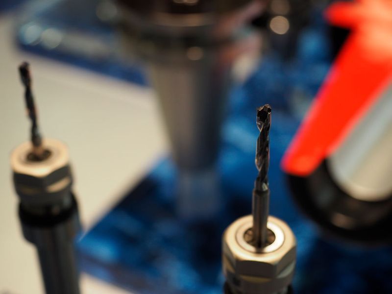 Einer der kleinsten Bohrköpfe der Welt mit n ur 4 mm Durchmesser. (Matthias Böhm/SMM)