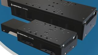 Die Linearpositioniertische der ATX-Serie von Aerotech können sowohl in größere Maschinen integriert als auch als eigenständige Komponenten verwendet werden. (Aerotech)