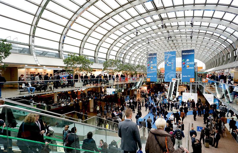 Time to hit the floor. (Source: Messe Dusseldorf)