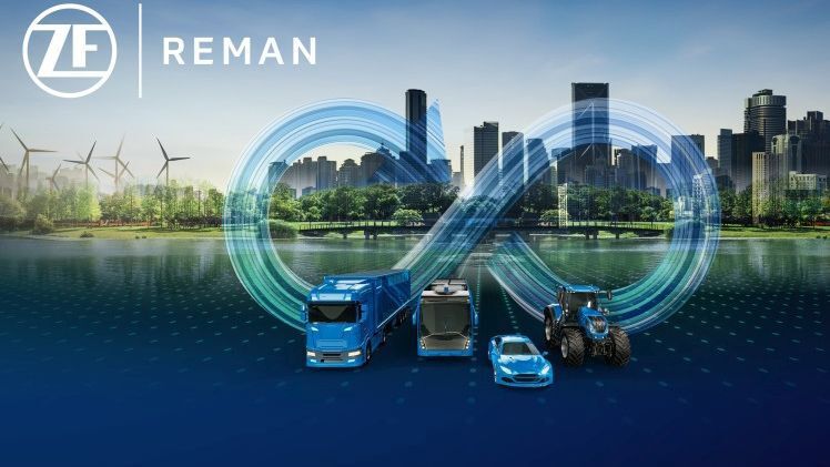 ZF Reman-Produkte für Pkw und Nutzfahrzeuge unterstützen Kunden  beim gezielten Ausbau ihres grünen Portfolios. (Bild: ZF)