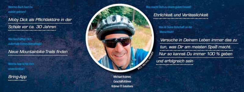 Michael Krämer, Geschäftsführer, Krämer IT-Solutions (IT-Business)