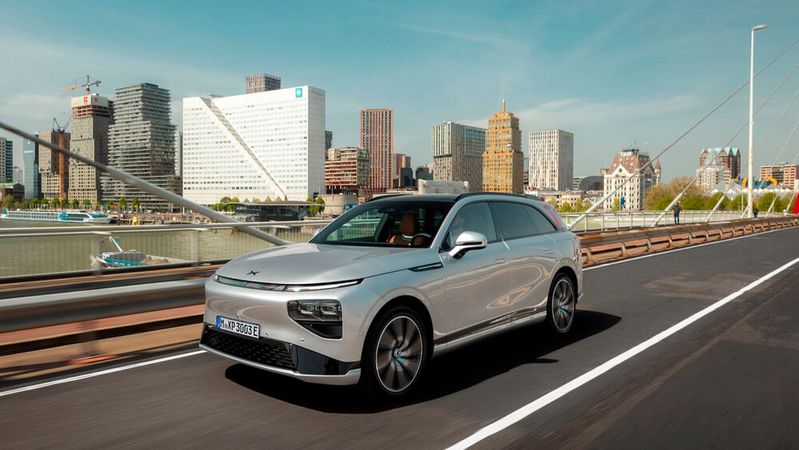 SUV und Elektroautos waren im Juli 2025 besonders gefragt. Hier der Xpeng G9, der SUV-Format und E-Antrieb kombiniert.(Bild:  Xpeng)