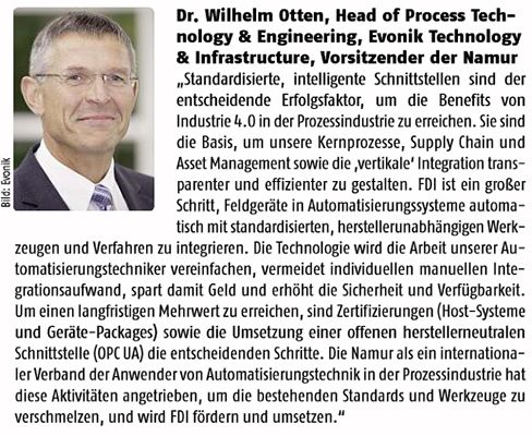 Warum FDI die Zukunft gehört... Zitat aus der PROCESS 10 2016 Die Hintergründe und einzelnen Beiträge zu den Zitaten finden Sie im jeweilgen ePaper in unserem Heftarchiv. ePaper-Archiv (Bild: PROCESS)
