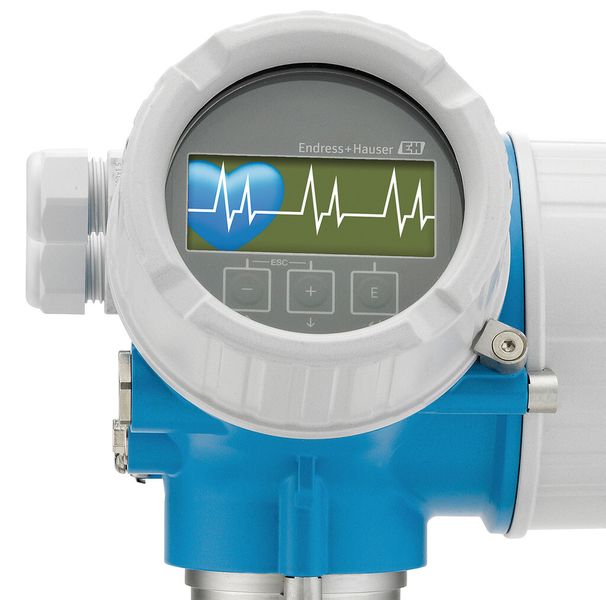 Bild 4: Die Heartbeat-Technik ermöglicht eine permanente Überprüfung des gesamten Messgerätes. (Bild: Endress+Hauser)